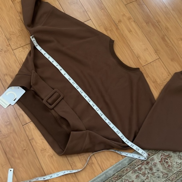 Sold eBay NWT Commense Pullover sold out online Belted Short Sweatshirt - Picture 8 of 10